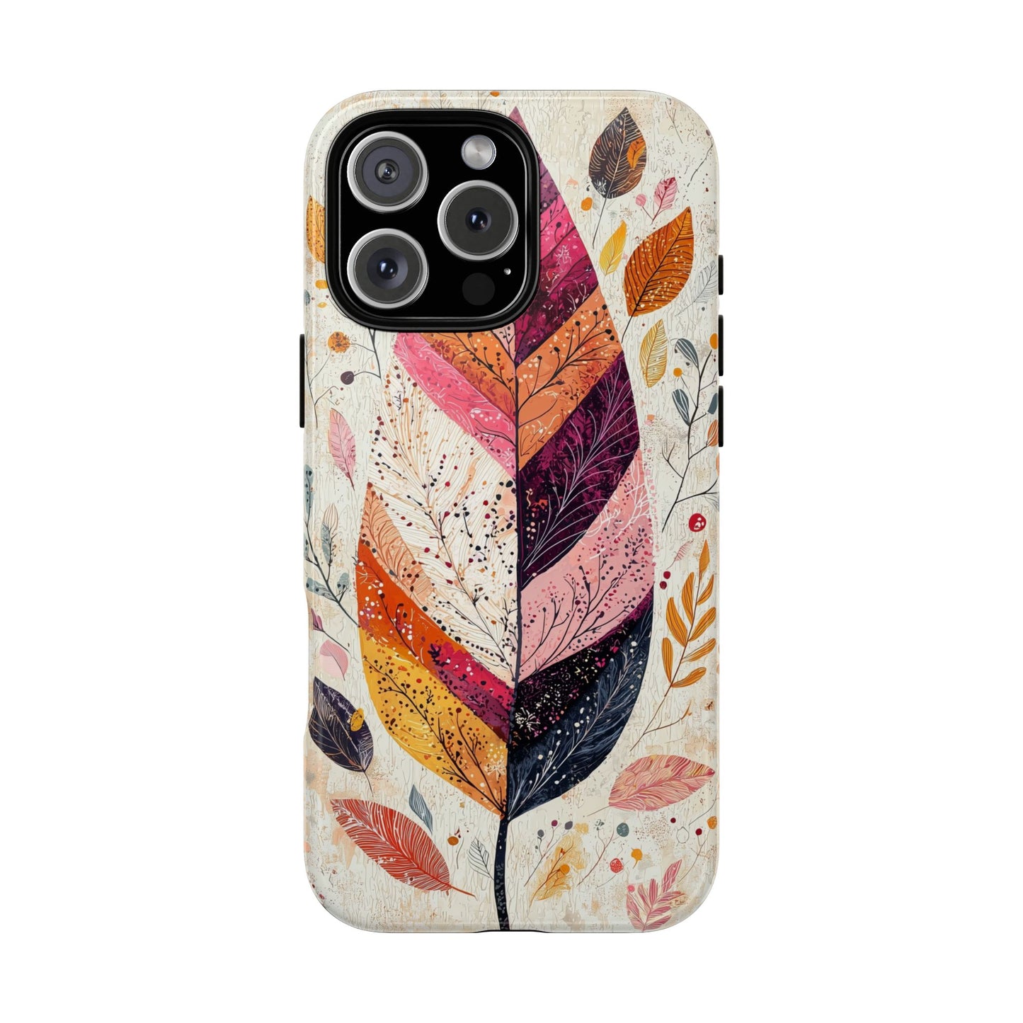 Boho Harvest Leaf Phone Case for iPhone, Pixel & Samsung