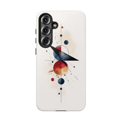 Orbital Drift – Abstract Space Geometry Phone Case for iPhone, Samsung & Pixel