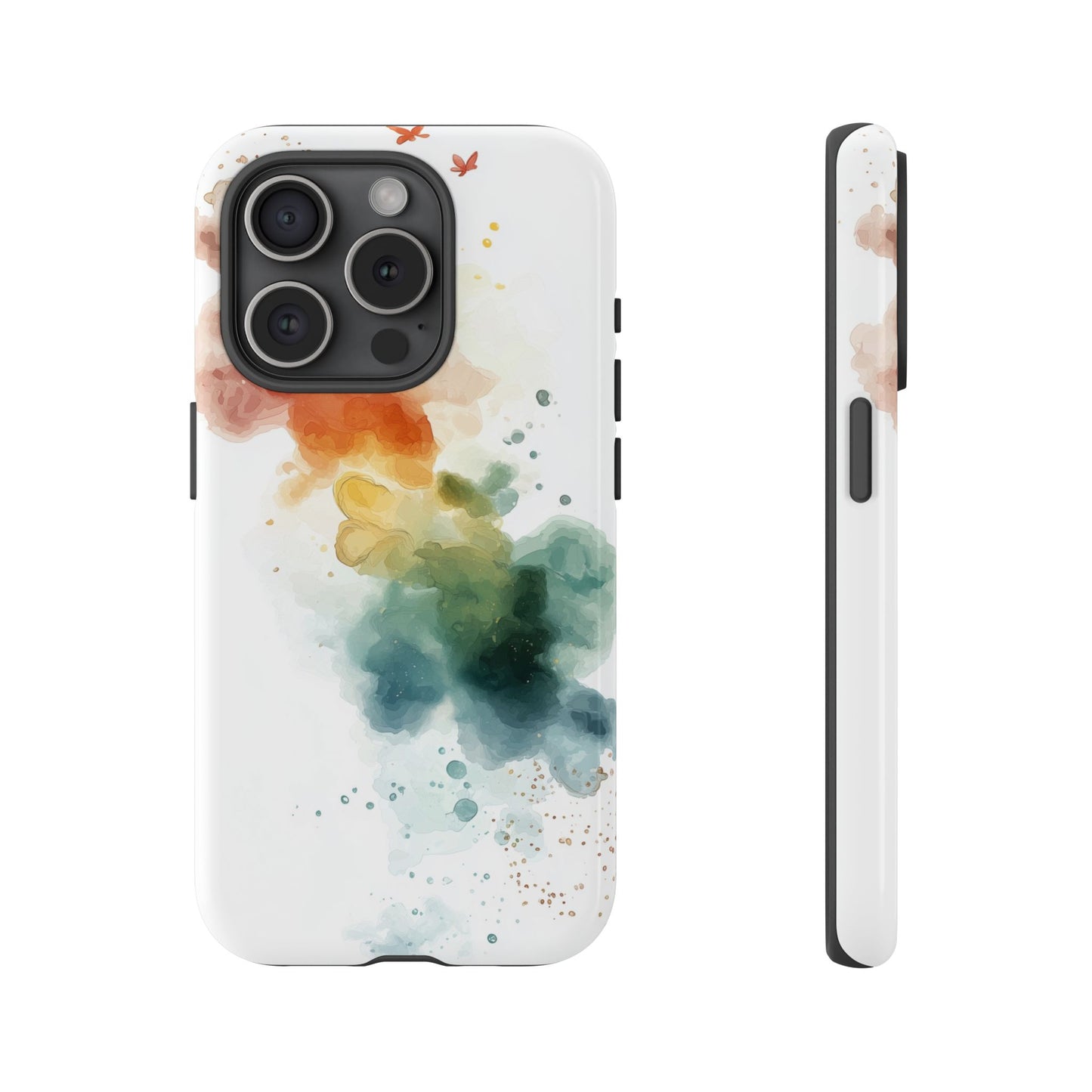 Whirlwind Rainbow Watercolor Phone Case for iPhone, google Pixel & Samsung