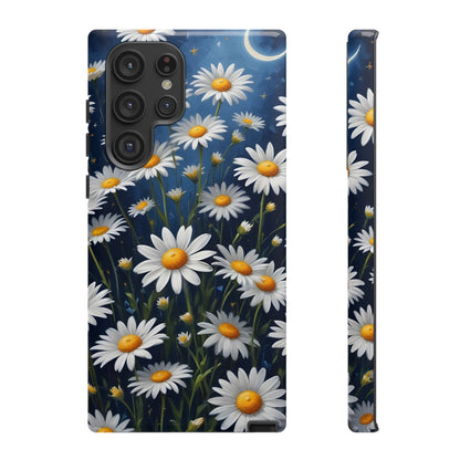Witchy Daisy Flowers Phone Case Vintage Botanical Cover