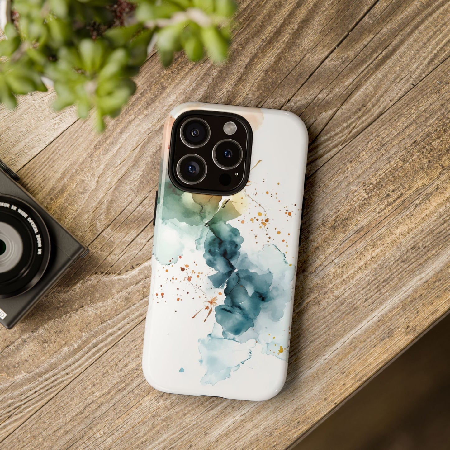 Colorburst Cloud Watercolor Phone Case for iPhone, google Pixel & Samsung