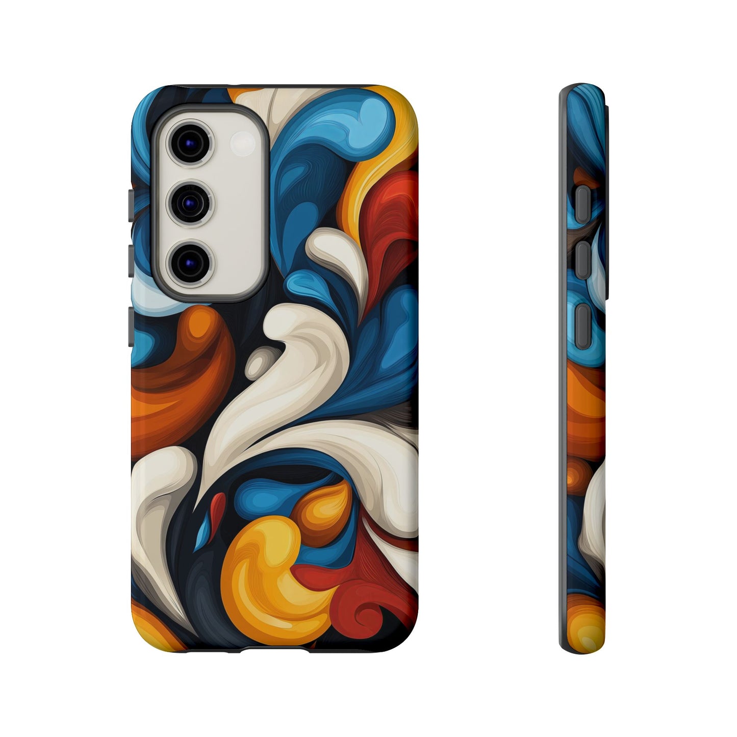 ColorSurge – Bold Fluid Abstract  Phone Case for iPhone, Samsung & Pixel