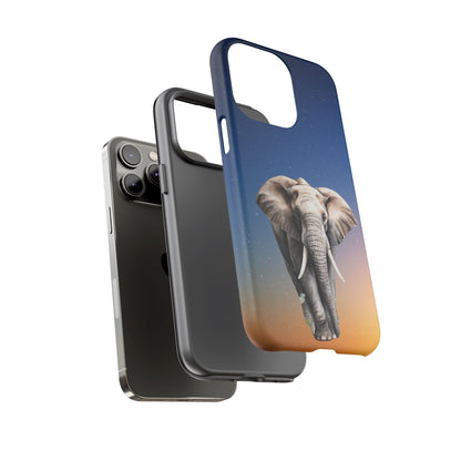 Celestial Elephant Mobile Cover – Dreamy Night Sky Aesthetic