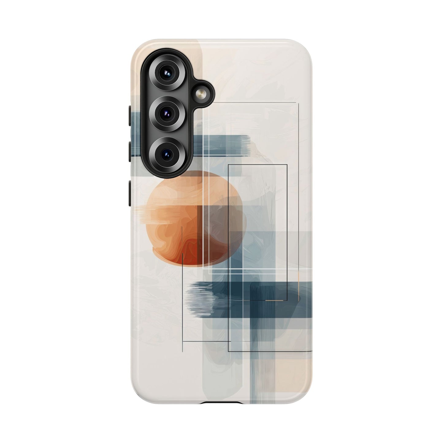 Urban Eclipse – Minimal Abstract Phone Case for iPhone, Samsung & Pixel