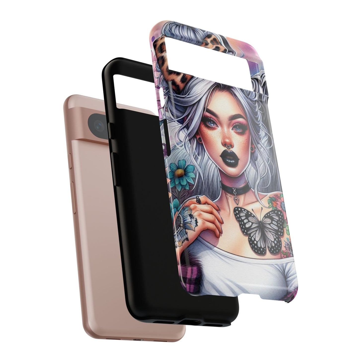 Wild Spirit – Gothic Chic & Nature Fusion Mobile Cover