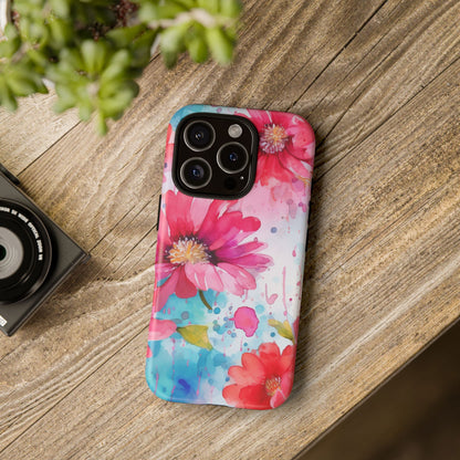 Watercolor Bloom Floral Mobile Case