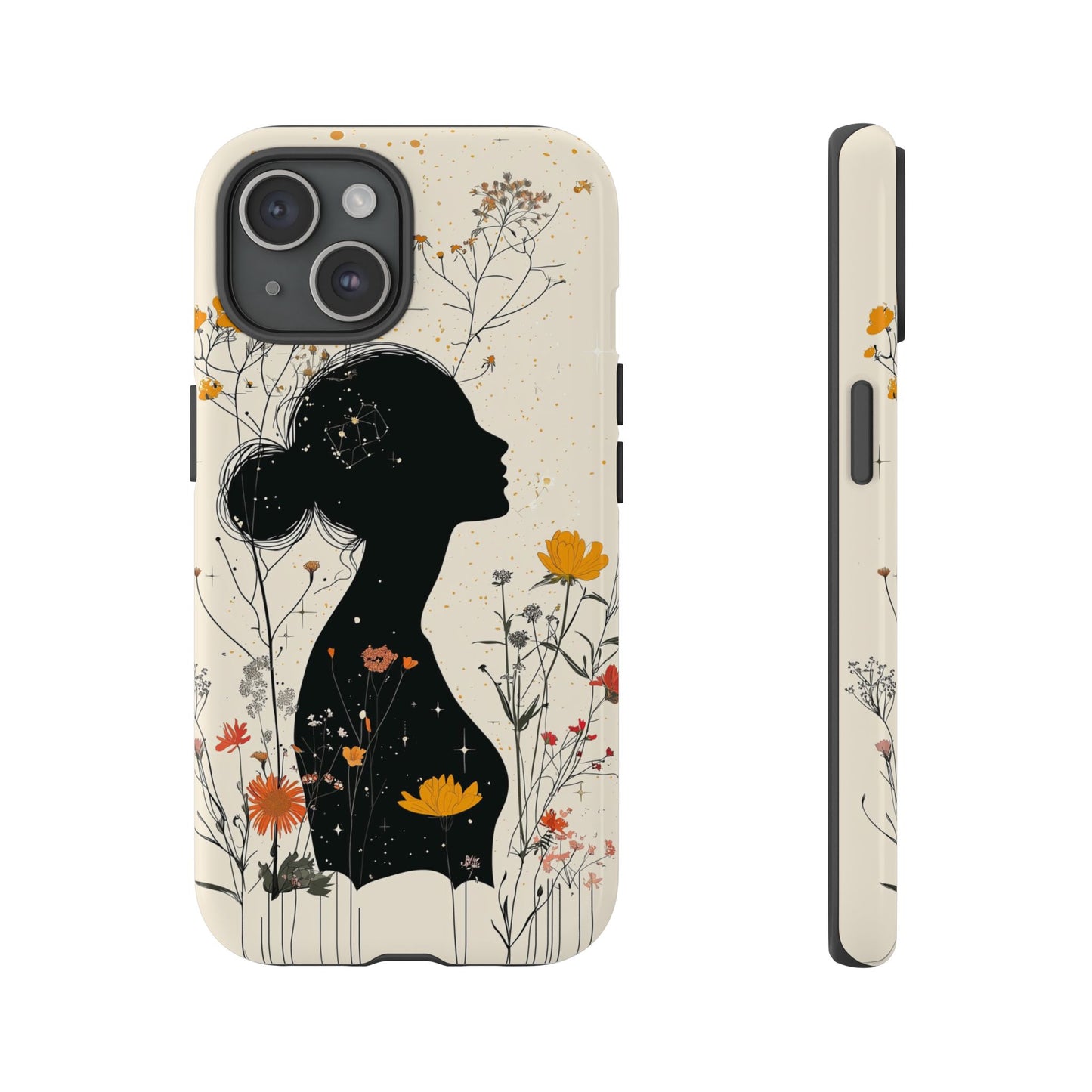Celestial Bloom Boho Phone Case for iPhone, Pixel & Samsung