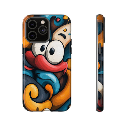 Funky Eyes – Playful Pop Abstract Phone Case for iPhone, Samsung & Pixel