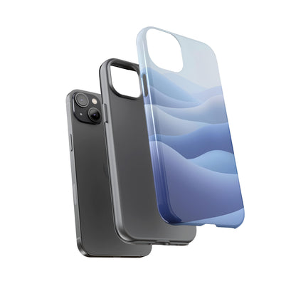 Intricate Abstract Wavy Landscape phone case