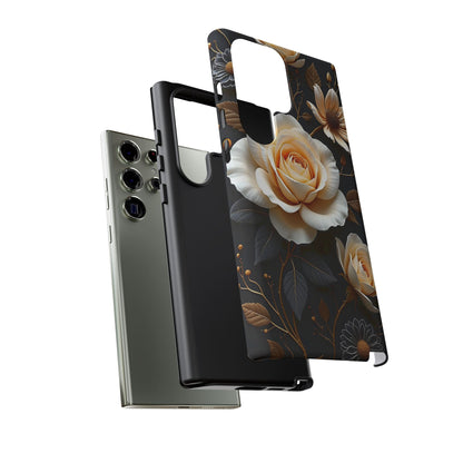 Elegant 3D Floral Design, Botanical Phone Case design for Iphone.