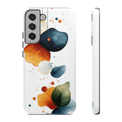 Orbital Bloom – Abstract Nature-Inspired Phone Case for iPhone, Google Pixel, Samsung
