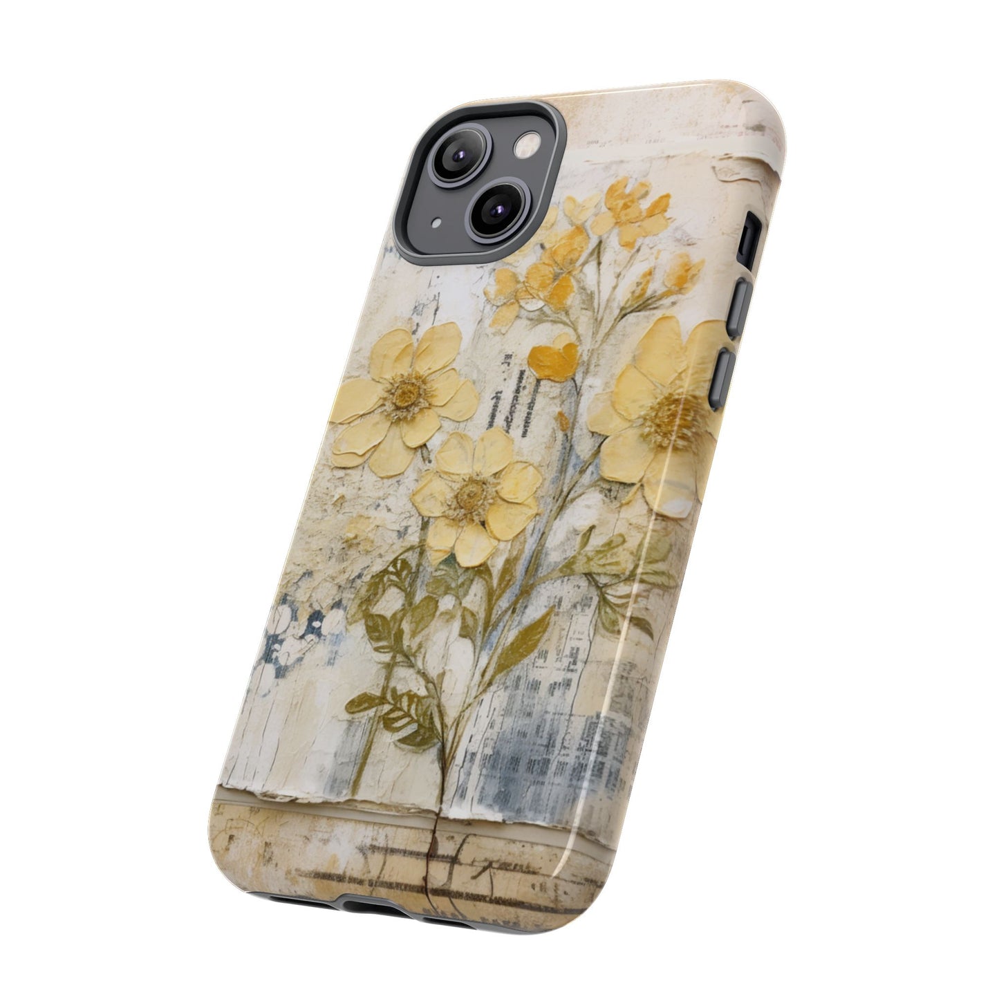 Vintage Botanical Floral Mobile Case