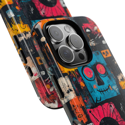 Jean-Michel Basquiat Art Phone Case – Modern Aesthetic Cover - iPhone, Samsung & Google Pixel Cover - Artistic Painting Case,  Art Lover Gift