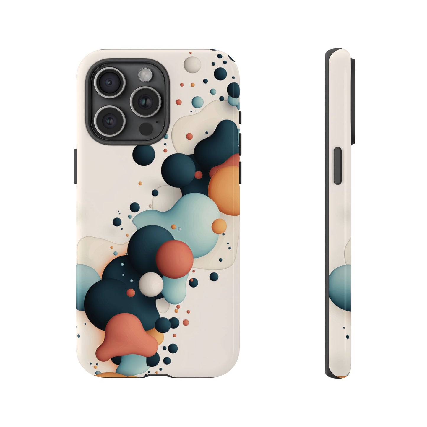Bubble Rush – Abstract Burst Phone Case for iPhone, Samsung & Pixel