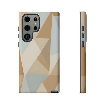 Neutral Geometrical Triangular Abstract Pattern