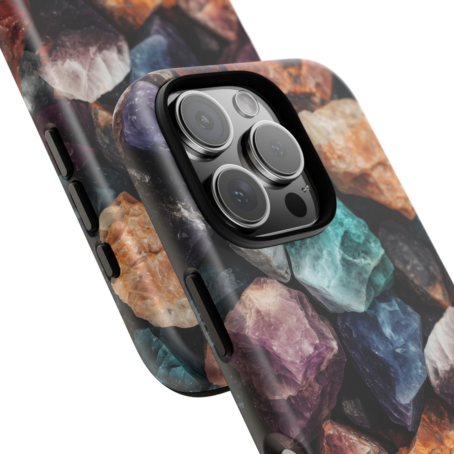Crystal Gemstone Phone Case for iPhone, Samsung & Google Pixel