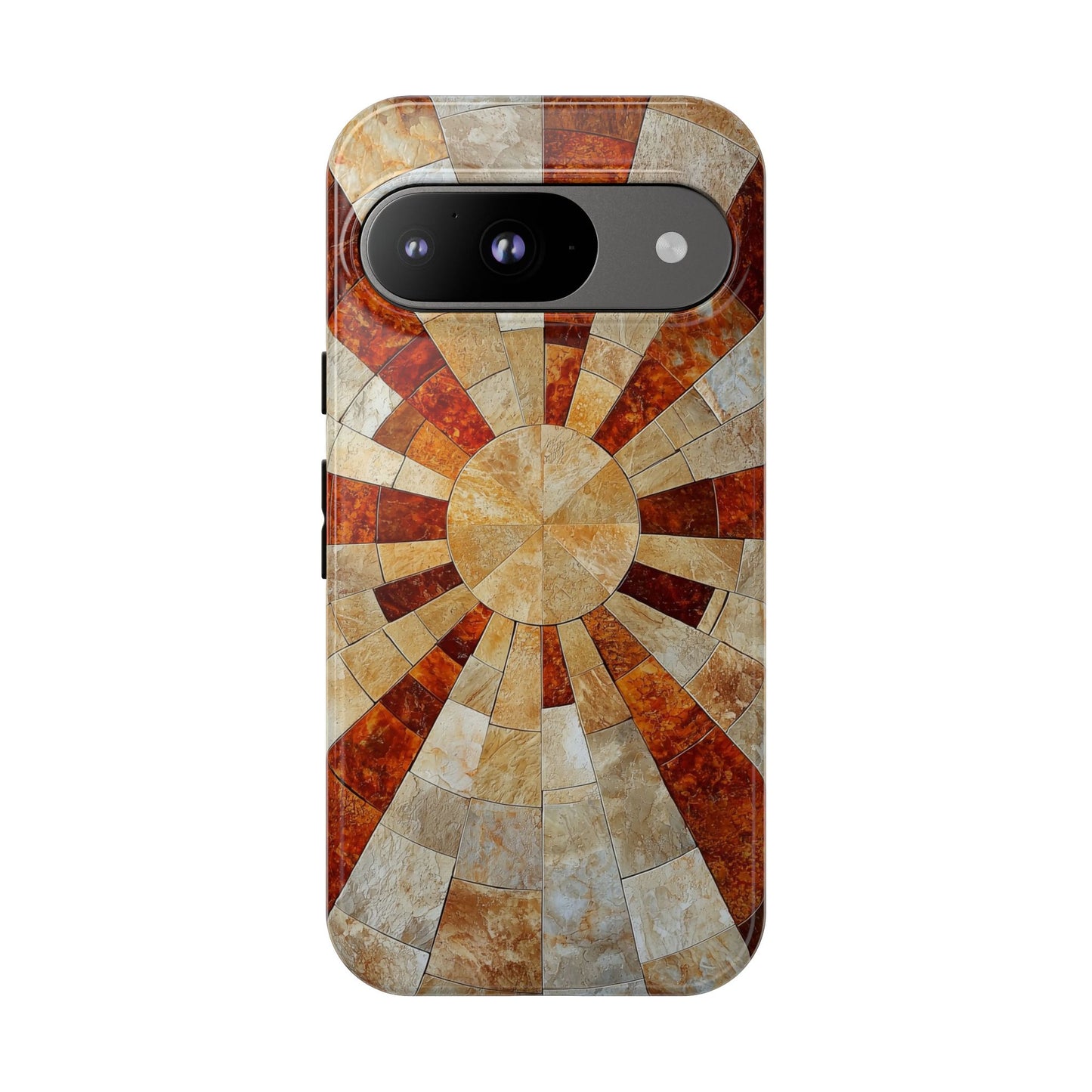 Boho Radiance Stone Mosaic Phone Case for iPhone, Pixel & Samsung
