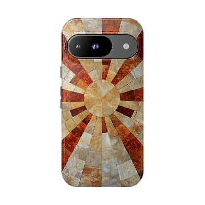 Boho Radiance Stone Mosaic Phone Case for iPhone, Pixel & Samsung