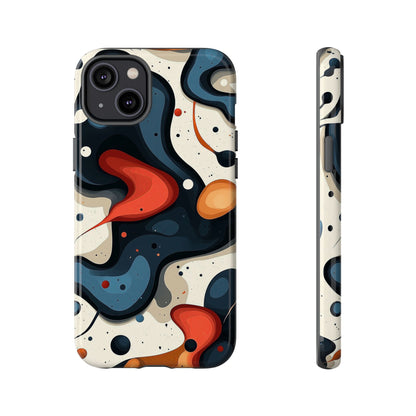 Molten Drift – Abstract Art Phone Case for iPhone, Samsung & Pixel