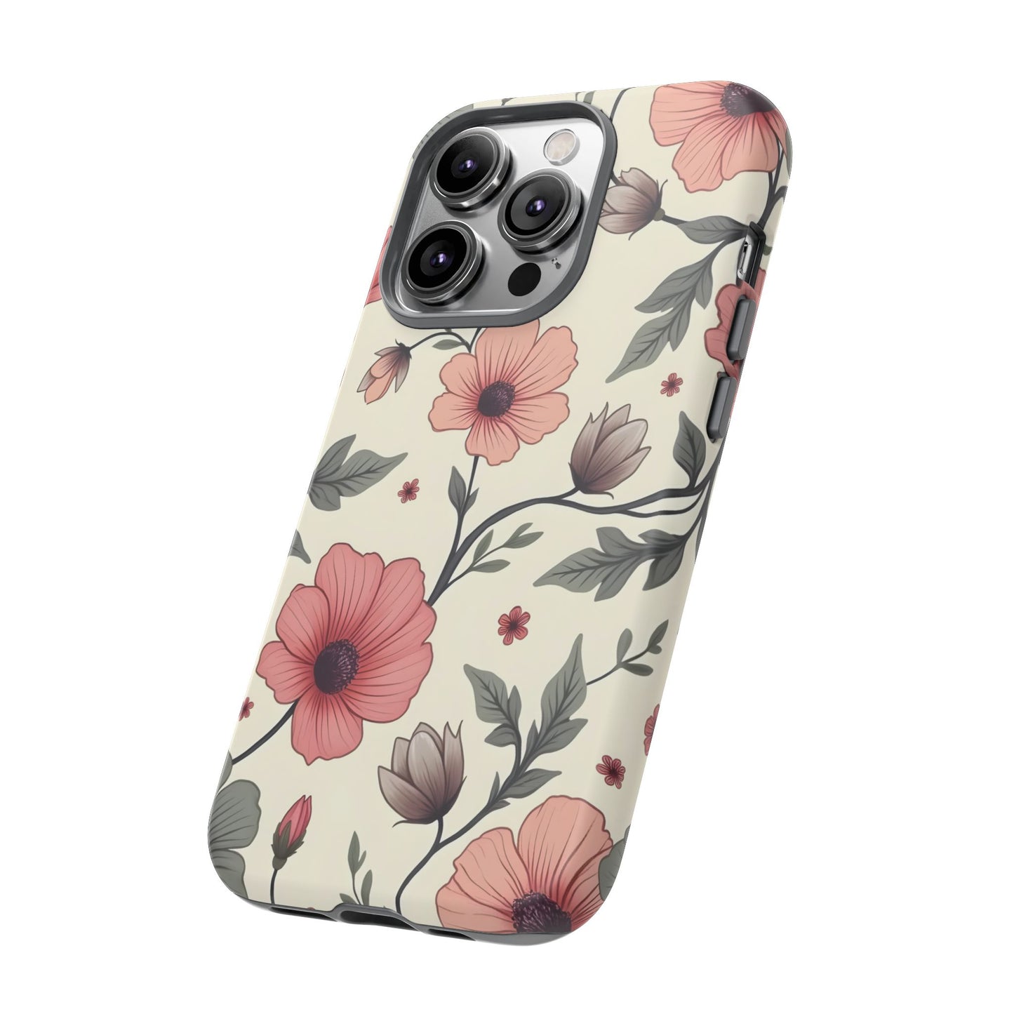 Floral Iphone Case, Botanical Pattern Design