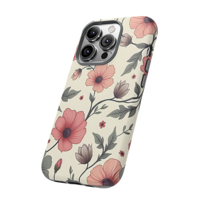 Floral Iphone Case, Botanical Pattern Design