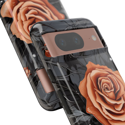 Mystic Noir Rose Mobile Case