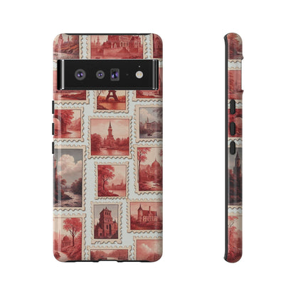 Vintage Postcard Stamps Phone Case