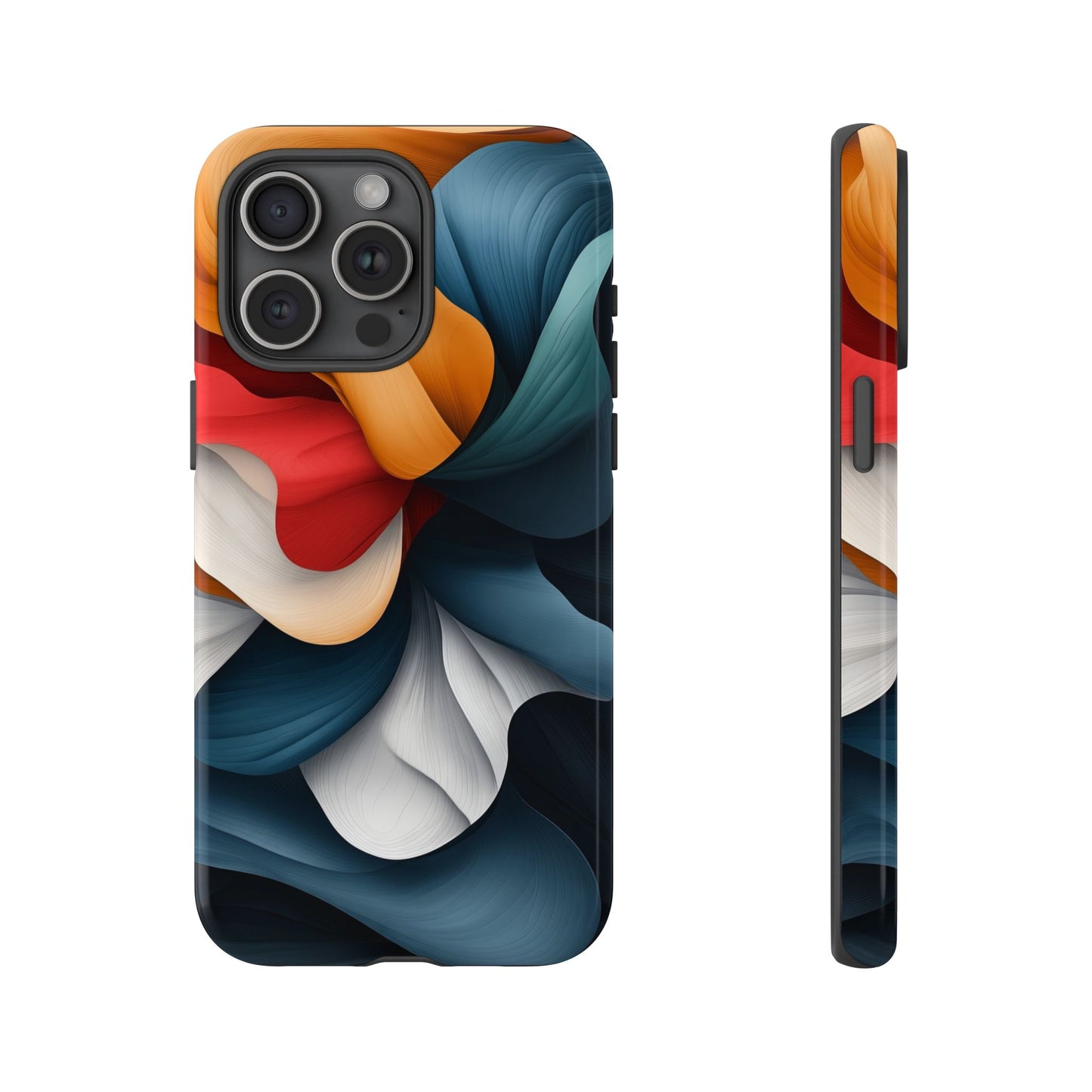 Velvet Whirl – Fluid Motion Phone Case for iPhone, Samsung & Pixel