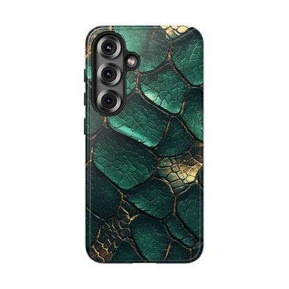 Emerald Serpent Snakeskin Phone Case for iPhone, Samsung & Google Pixel