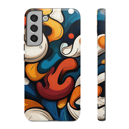 Molten Motion – Bold Abstract Swirl Phone Case for iPhone, Google Pixel, Samsung