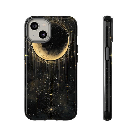 Celestial Glow Boho Moon Phone Case for iPhone, Pixel & Samsung