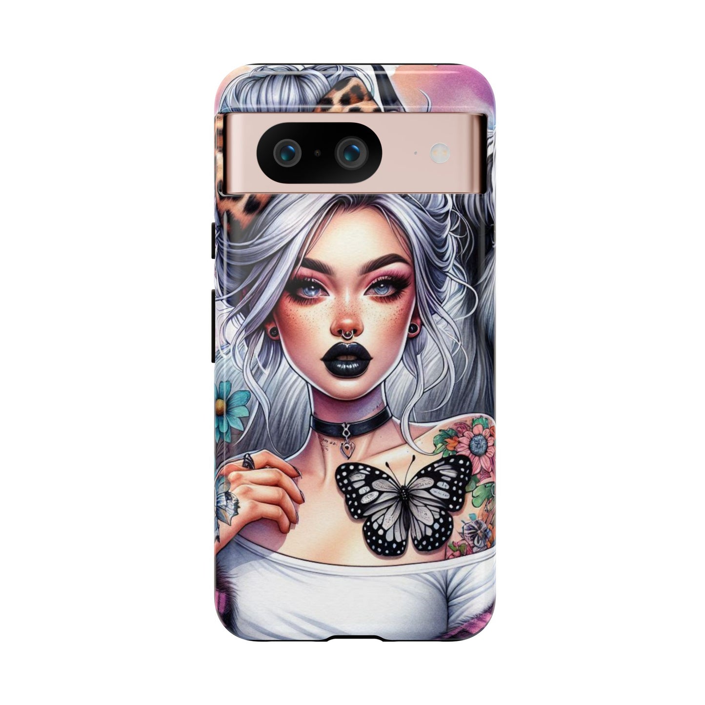 Wild Spirit – Gothic Chic & Nature Fusion Mobile Cover