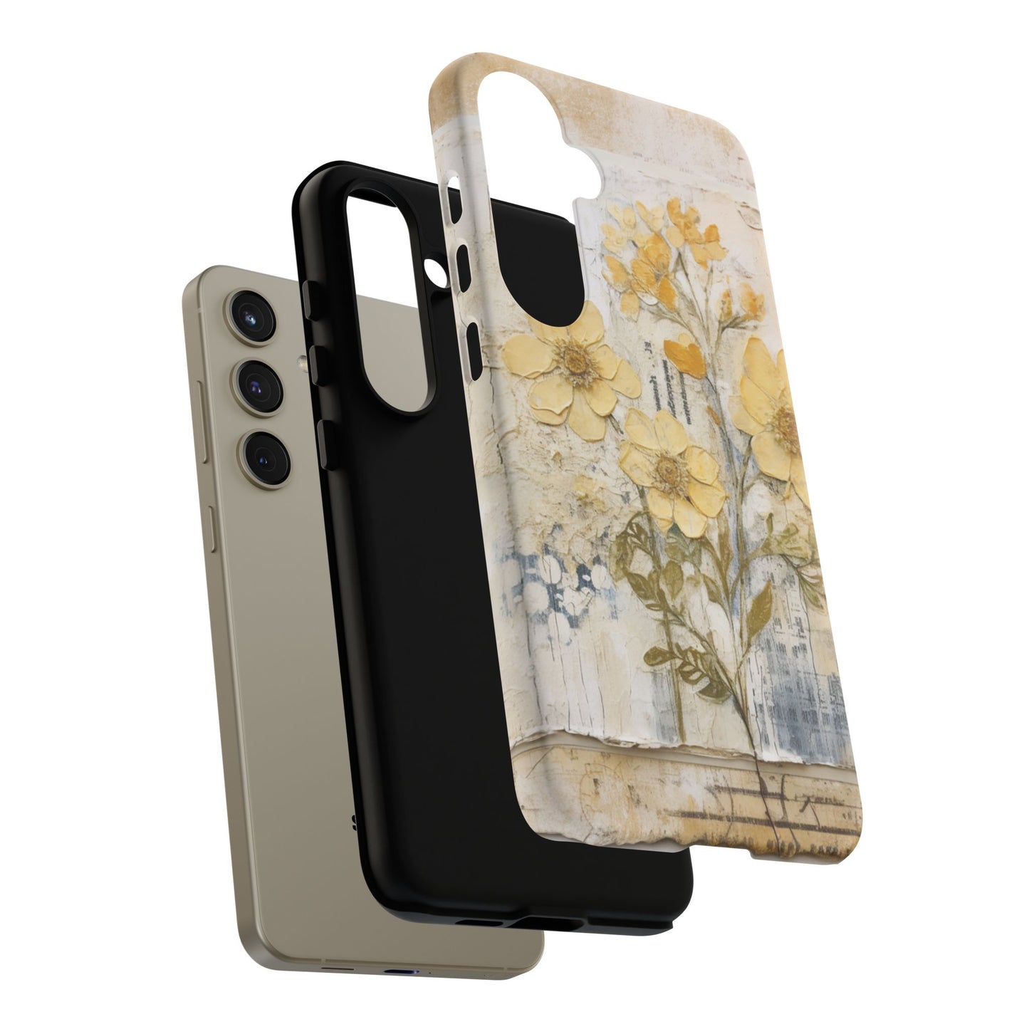 Vintage Botanical Floral Mobile Case