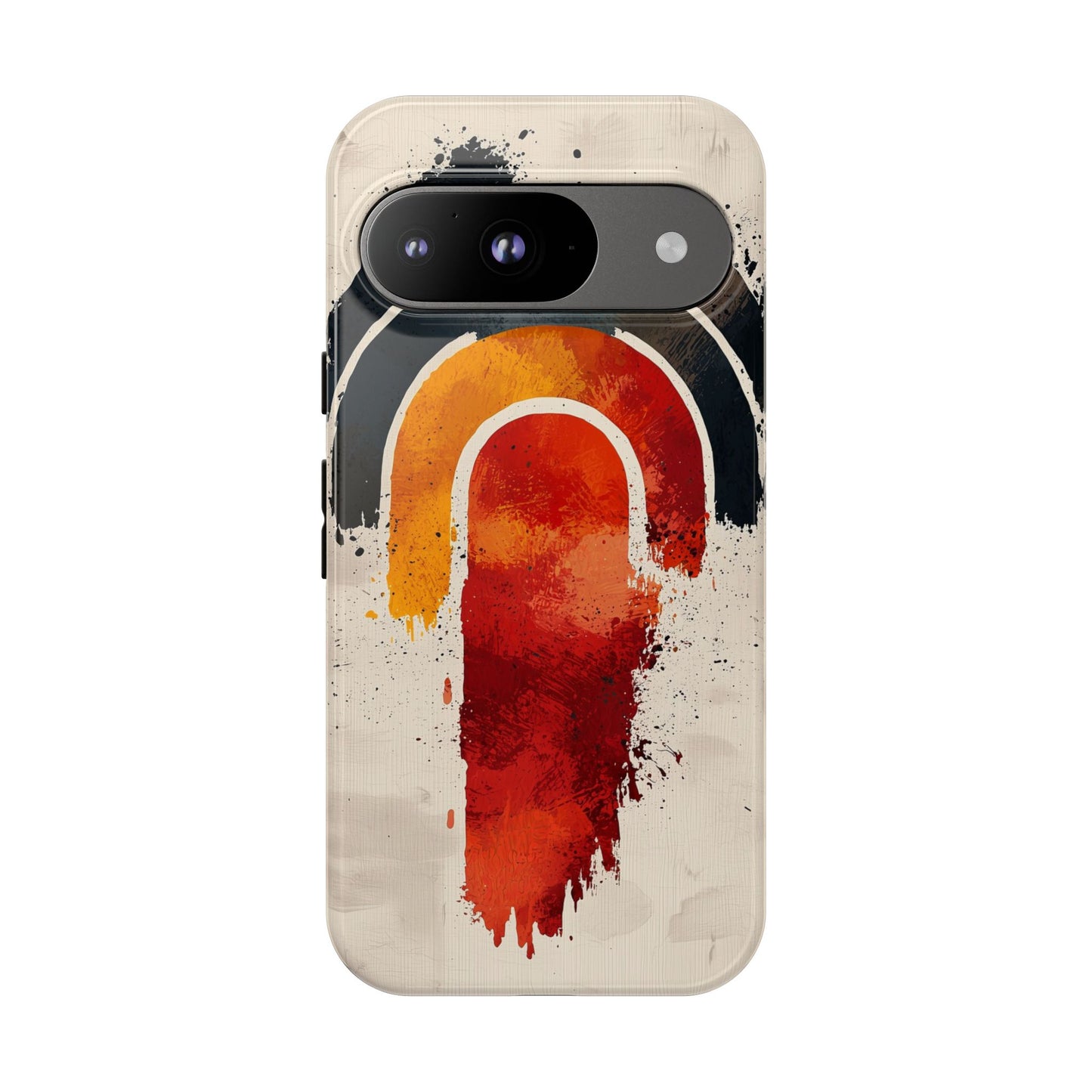 Boho Retro Splash Rainbow Phone Case for iPhone, Pixel & Samsung