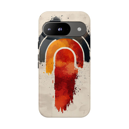 Boho Retro Splash Rainbow Phone Case for iPhone, Pixel & Samsung