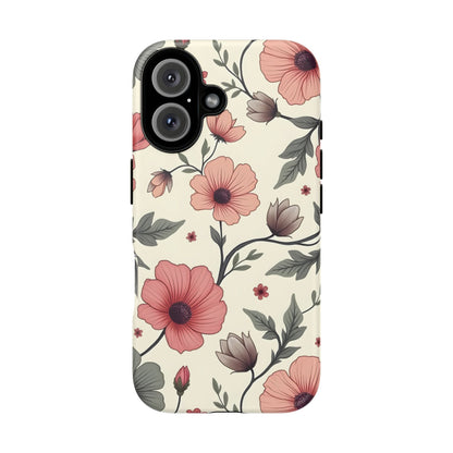 Floral Iphone Case, Botanical Pattern Design