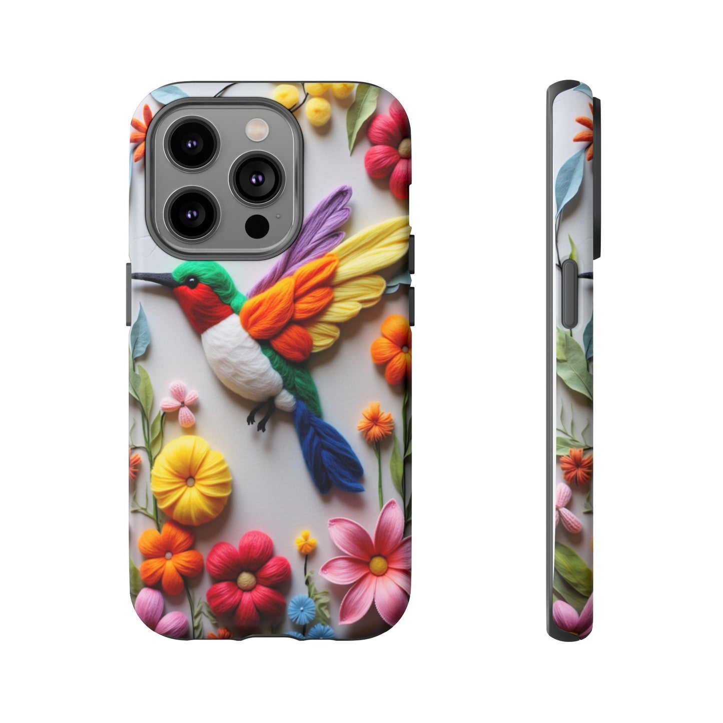 Elegant Hummingbird with Floral Mosaic Design | Nature's Artistic Vibes | Pixel 8 pro