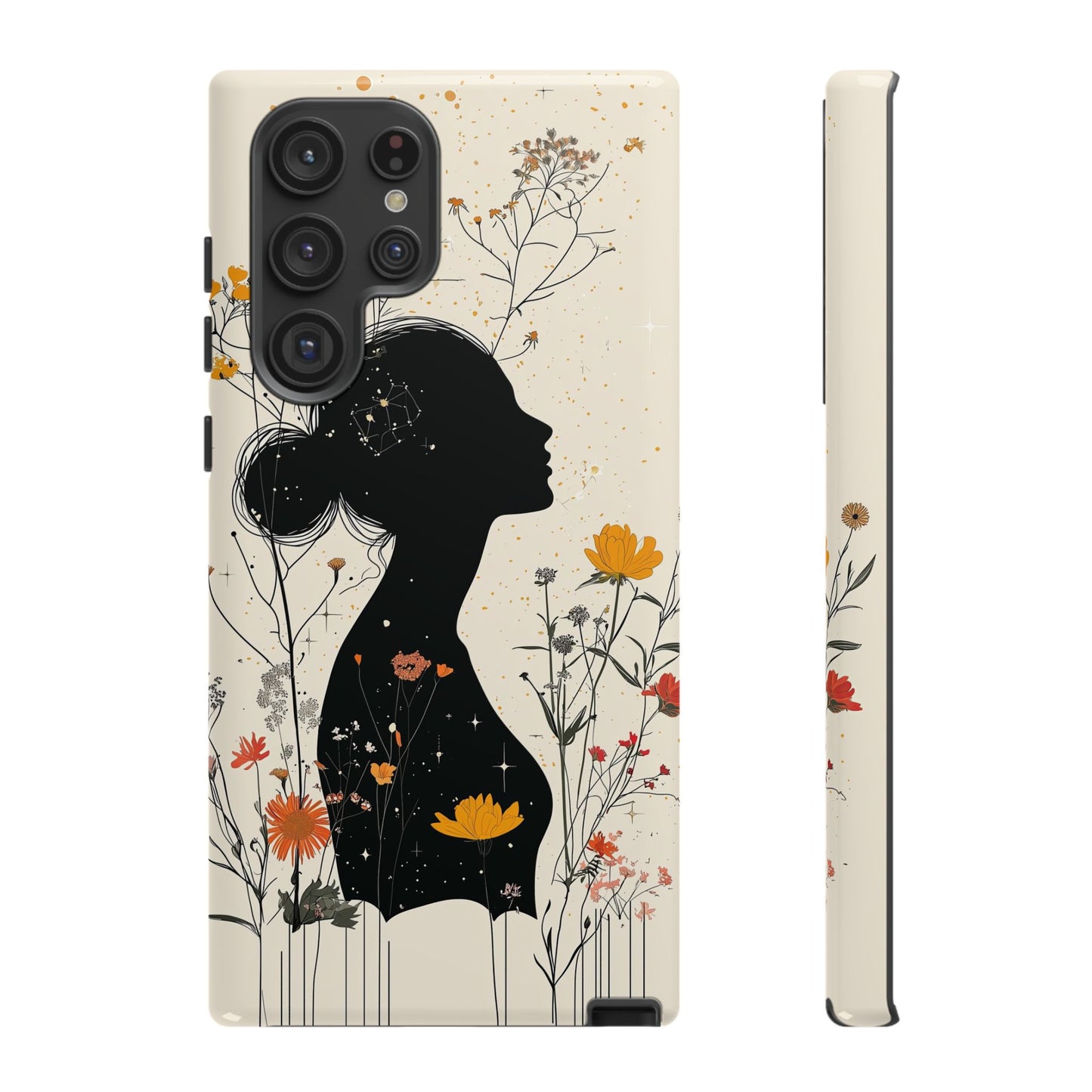 Celestial Bloom Boho Phone Case for iPhone, Pixel & Samsung