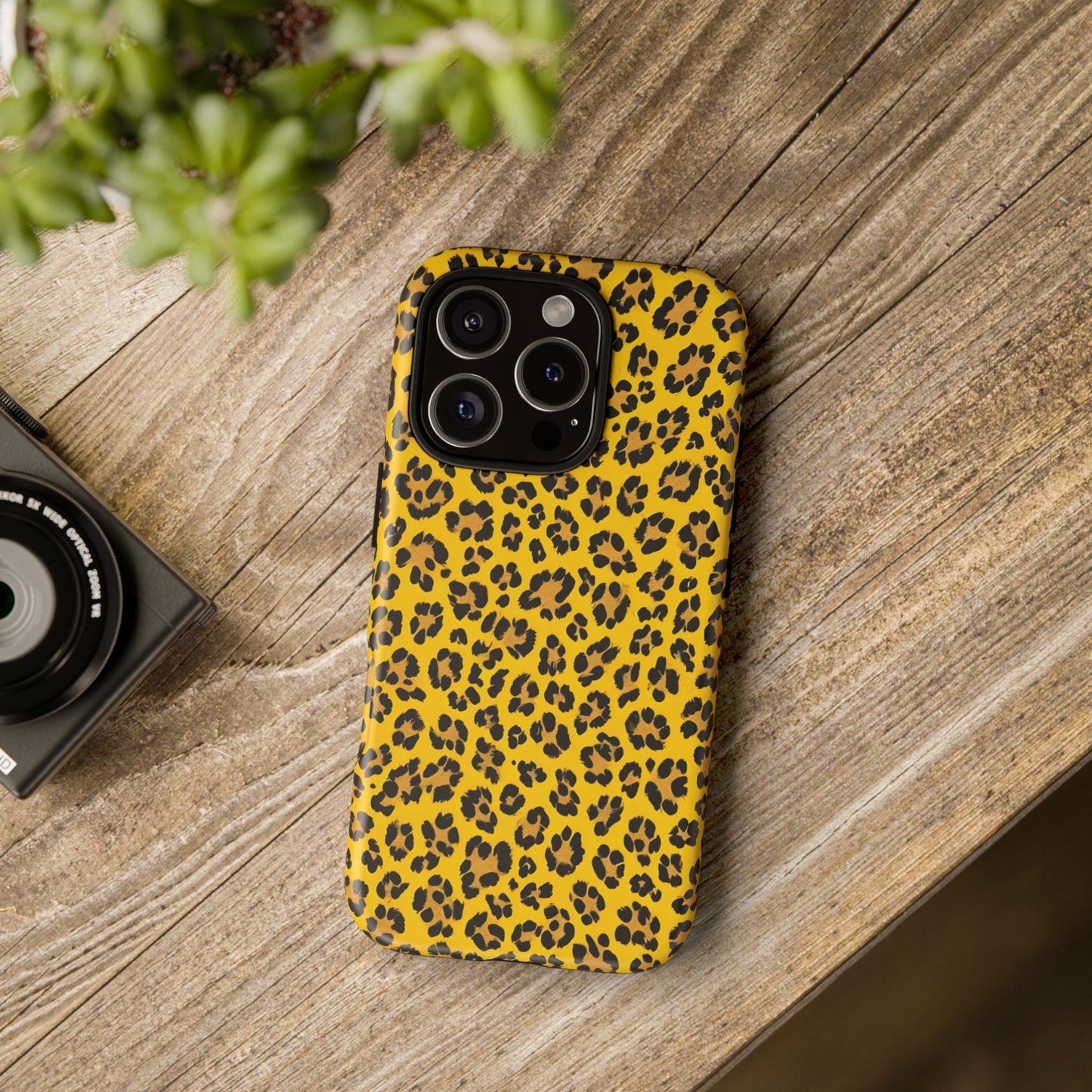 Leopard Texture Printed Back Cover Case phone