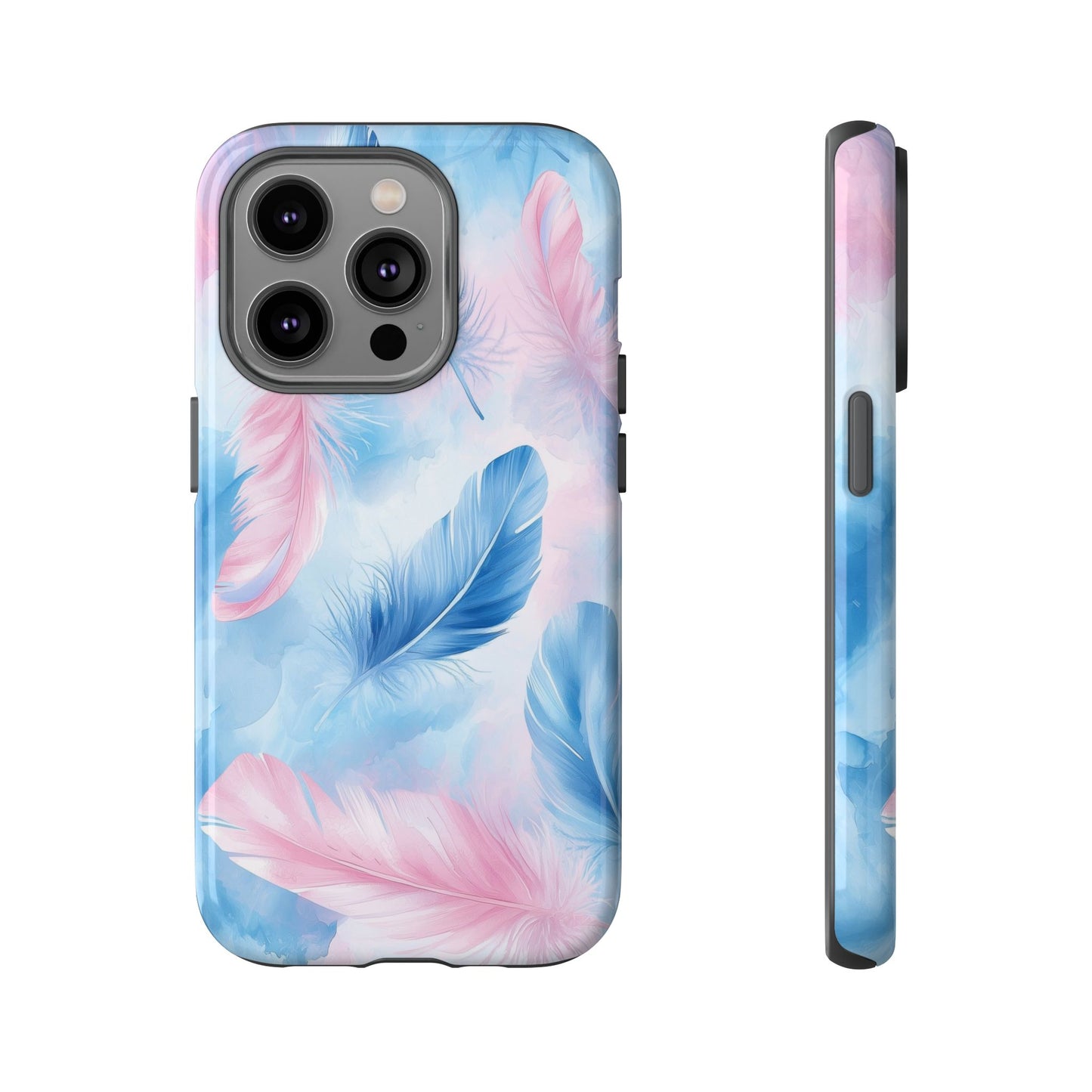 Whispering Feathers Watercolor Phone Case for iPhone, google Pixel & Samsung