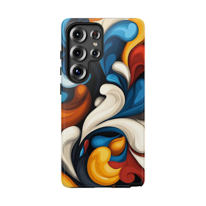 ColorSurge – Bold Fluid Abstract  Phone Case for iPhone, Samsung & Pixel