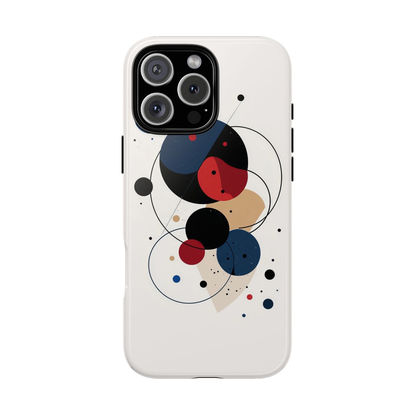 Celestial Flow – Abstract Minimal Art Phone Case for iPhone, Samsung & Pixel