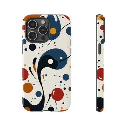 Retro Pop Dots Case – Abstract Minimal Vibes for iPhone, Google Pixel & Samsung