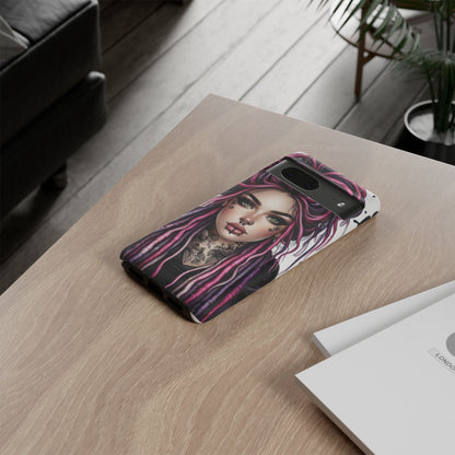 Neon Gothic Beauty Mobile Case