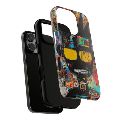 Jean-Michel Basquiat Phone Case – Contemporary Art Design - iPhone, Samsung & Google Pixel Cover - Artistic Painting Case,  Art Lover Gift
