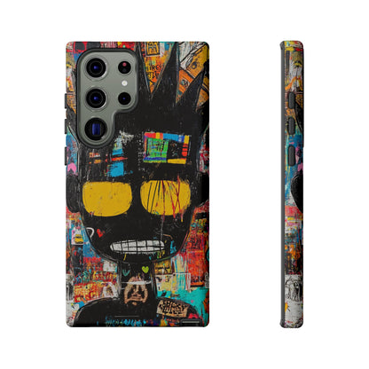 Jean-Michel Basquiat Phone Case – Contemporary Art Design - iPhone, Samsung & Google Pixel Cover - Artistic Painting Case,  Art Lover Gift