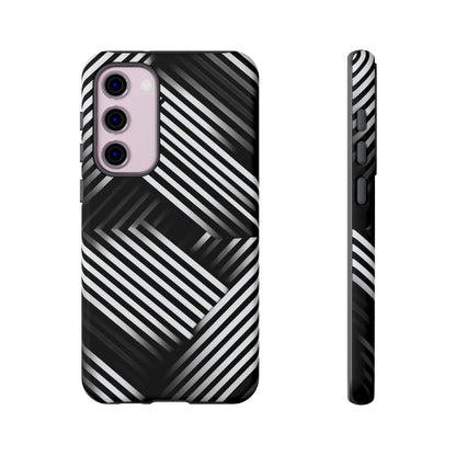 Monochrome Matrix Phone Case for iPhone, Pixel & Samsung