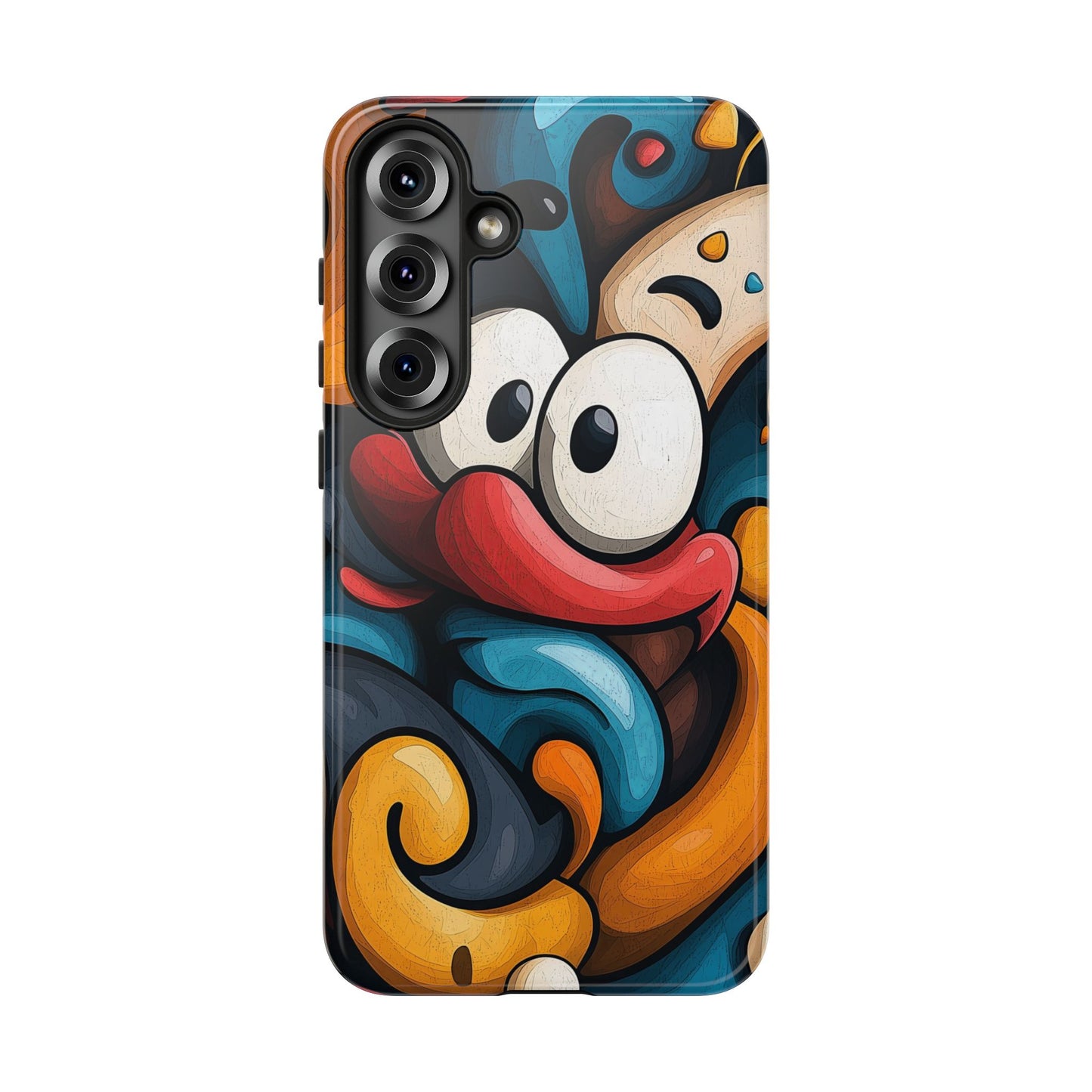 Funky Eyes – Playful Pop Abstract Phone Case for iPhone, Samsung & Pixel