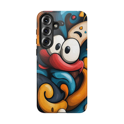 Funky Eyes – Playful Pop Abstract Phone Case for iPhone, Samsung & Pixel