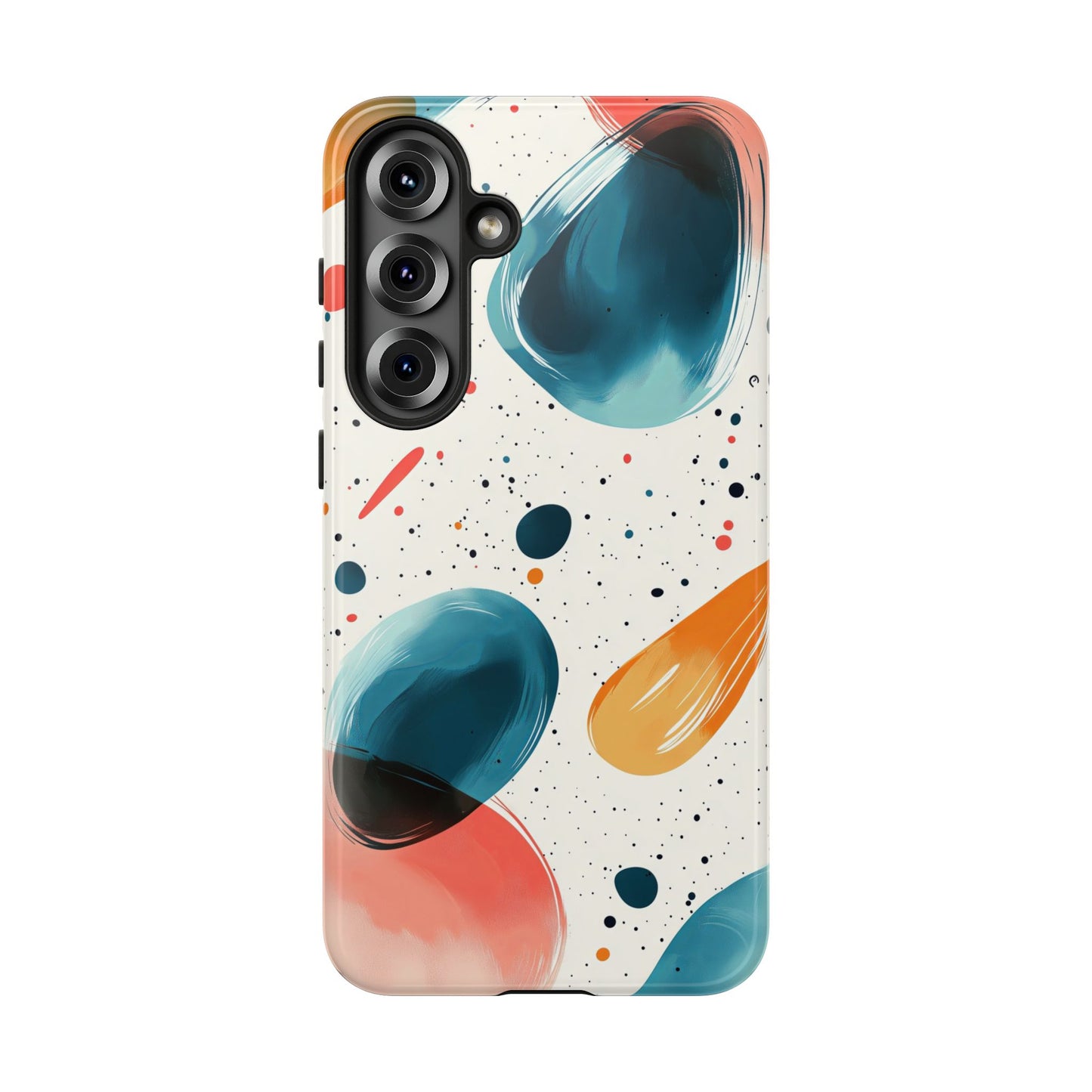 Color Swirl Splash – Abstract Art Phone Case for iPhone, Samsung & Pixel
